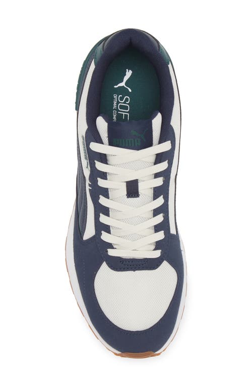 Puma Graviton Running Shoe In Vapor Gray-club Navy-dk Myrtle