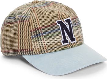 Plaid Five-Panel Cap