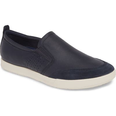 Ecco Collin 2.0 Slip-On Sneaker,8.5 - Blue