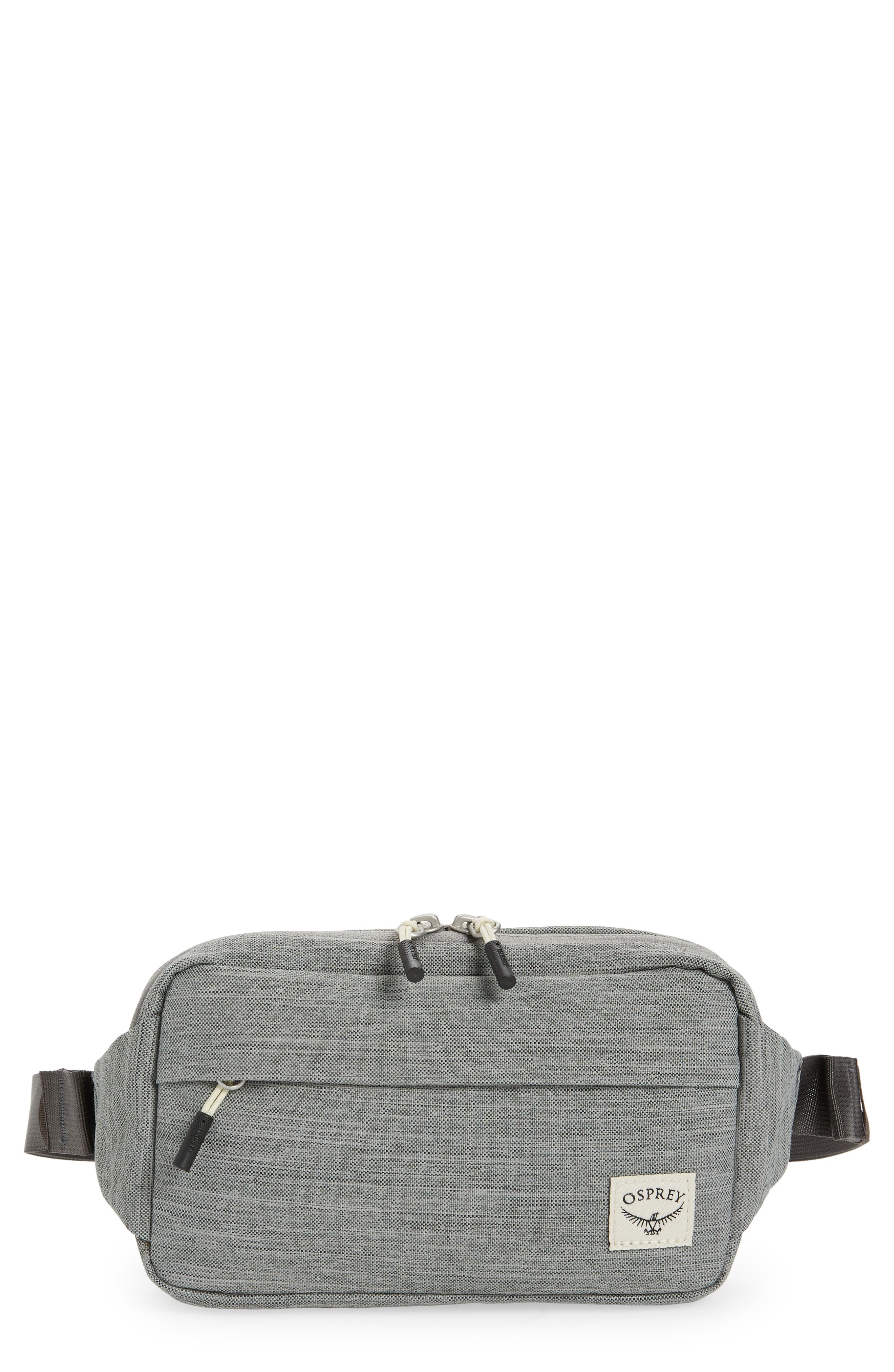 Osprey Arcane Belt Bag in Medium Grey Heather | Smart Closet