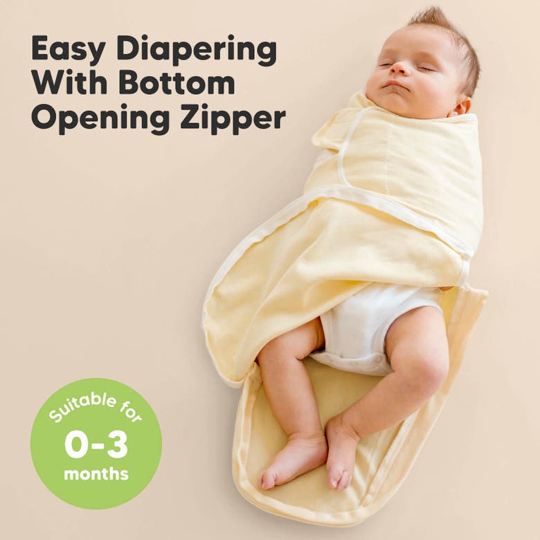 KEABABIES KEABABIES 3-PACK SOOTHE ZIPPY SWADDLE WRAP