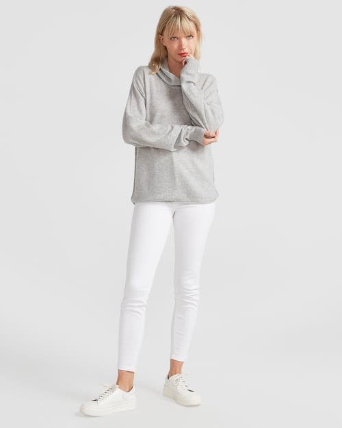 Shop Belle & Bloom Simple Pleasures Cashmere Knit In Grey