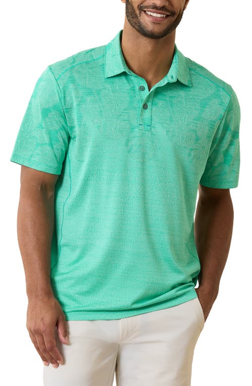 Tommy Bahama Palm Coast Tropic Fade Polo in Castaway Green at Nordstrom, Size Xx-Large