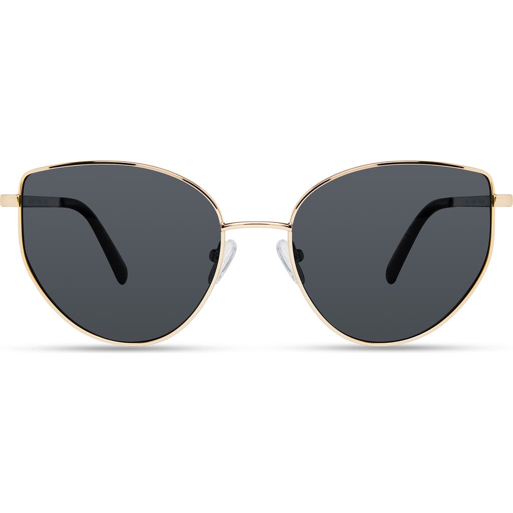 Derek Lam 10 Crosby Kirby Sunglasses In Gold Black