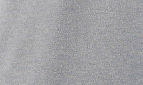 Burnside Soft Jersey Shorts In Heather Light Grey