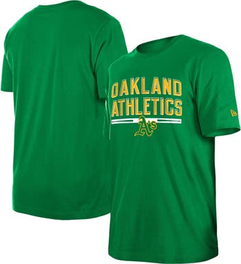 Men's Nike Green Oakland Athletics Team Wordmark T-Shirt