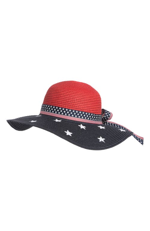 Shop Collection Xiix Star Floppy Hat In Red