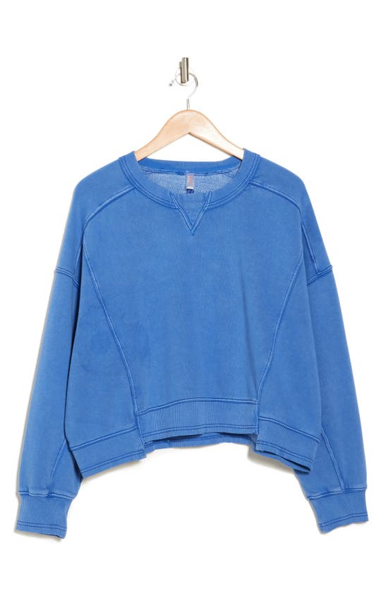 FP MOVEMENT FREE PEOPLE FP MOVEMENT INTERCEPT COTTON BLEND SWEATSHIRT