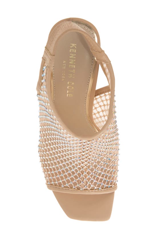 Shop Kenneth Cole Hayley Sandal In Toasted Almond Mesh