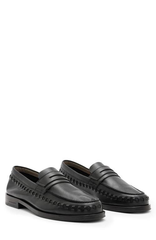 AllSaints Sammy Two-Tone Penny Loafer at Nordstrom,
