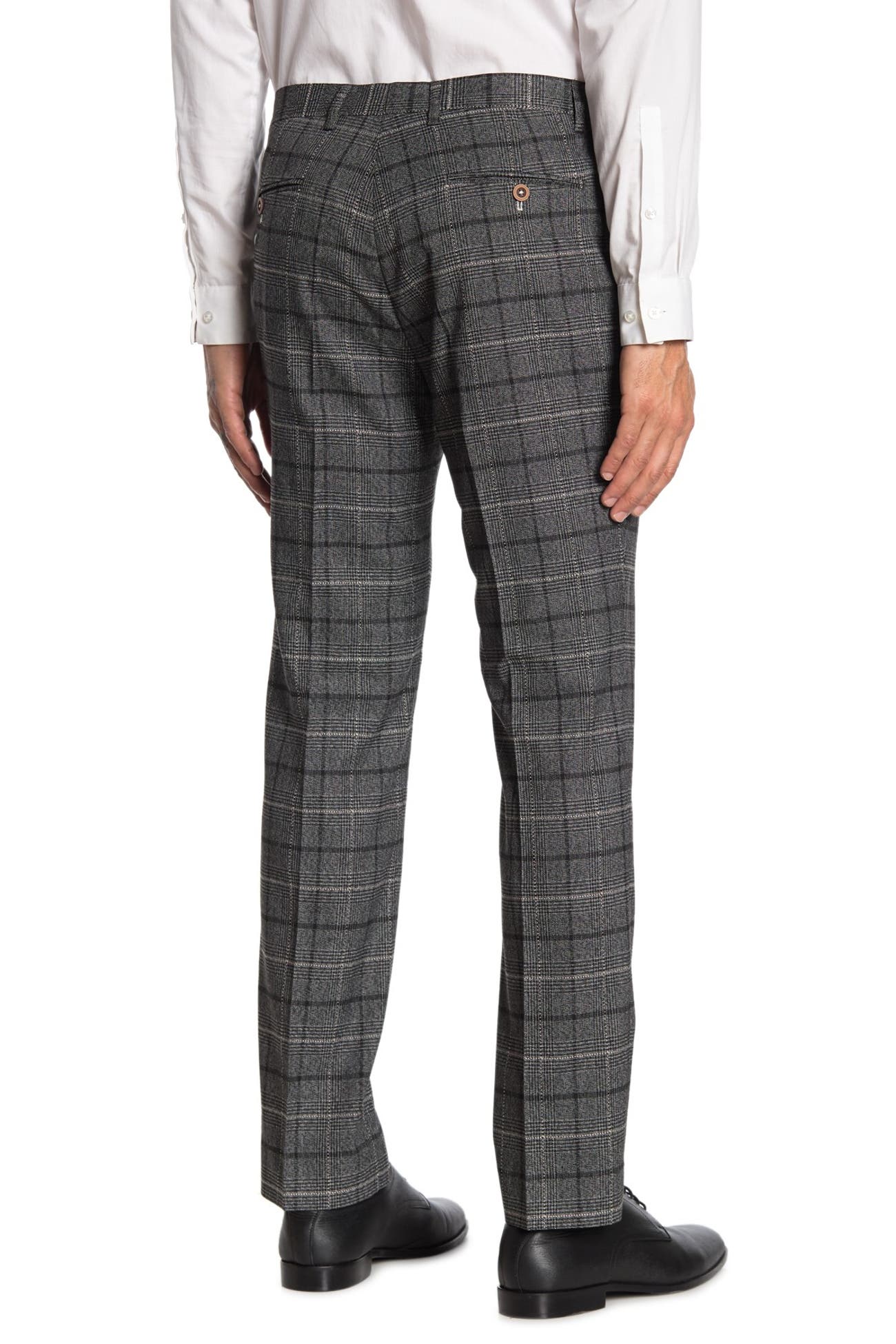 Paisley & Gray | Downing Grey Plaid Slim Fit Suit Separates Pants ...