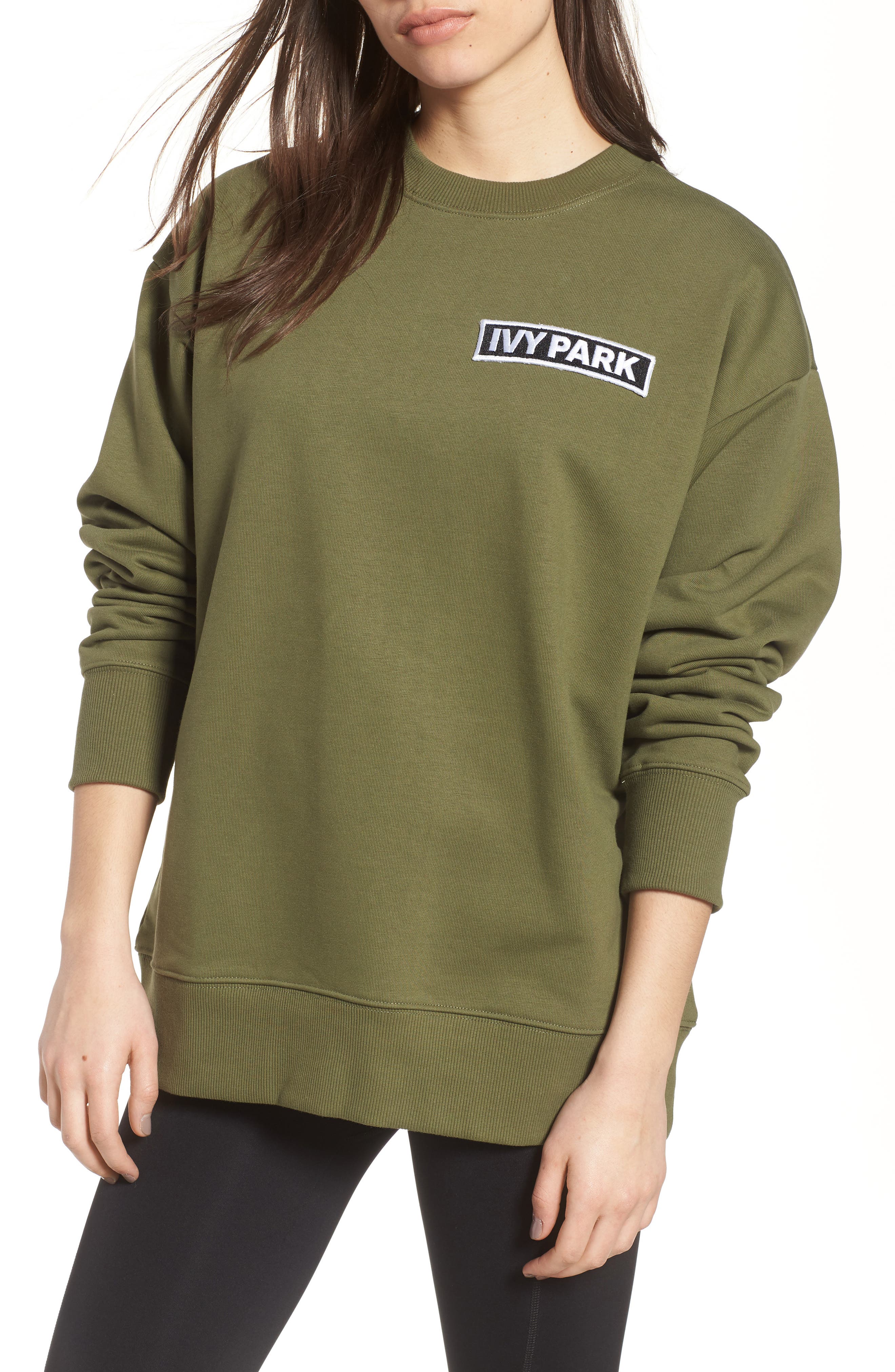 ivy park khaki hoodie