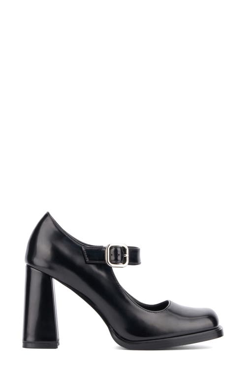 Olivia Miller Mercury Mary Jane Pump In Black