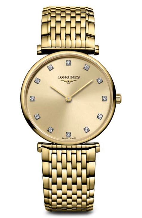 La Grande Classique de Longines Diamond Bracelet Watch, 29mm