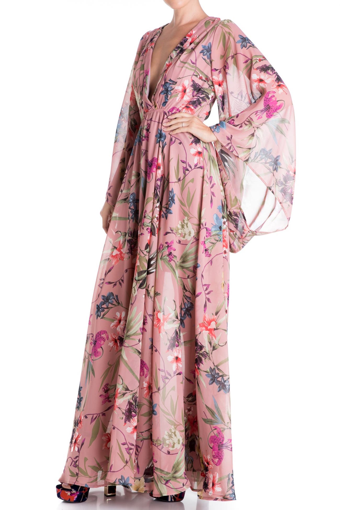 coast meghan embellished maxi dress