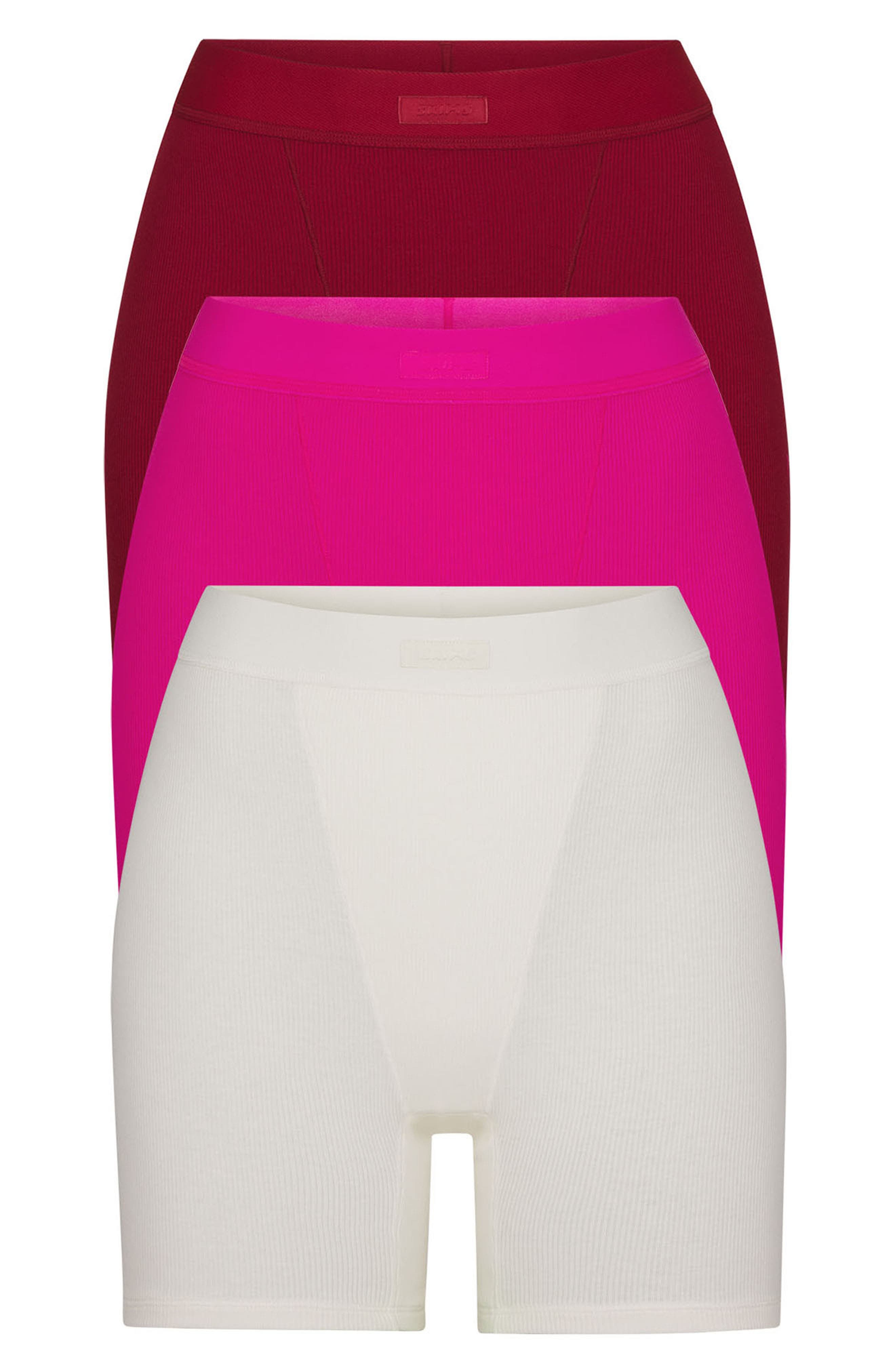 SKIMS 3Pack Cotton Rib Boxers Nordstrom