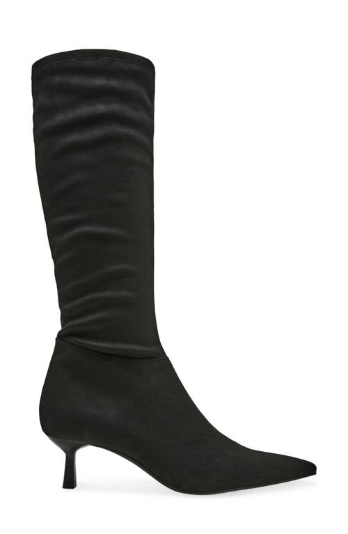 Shop Steve Madden Astoria Knee High Boot In Black