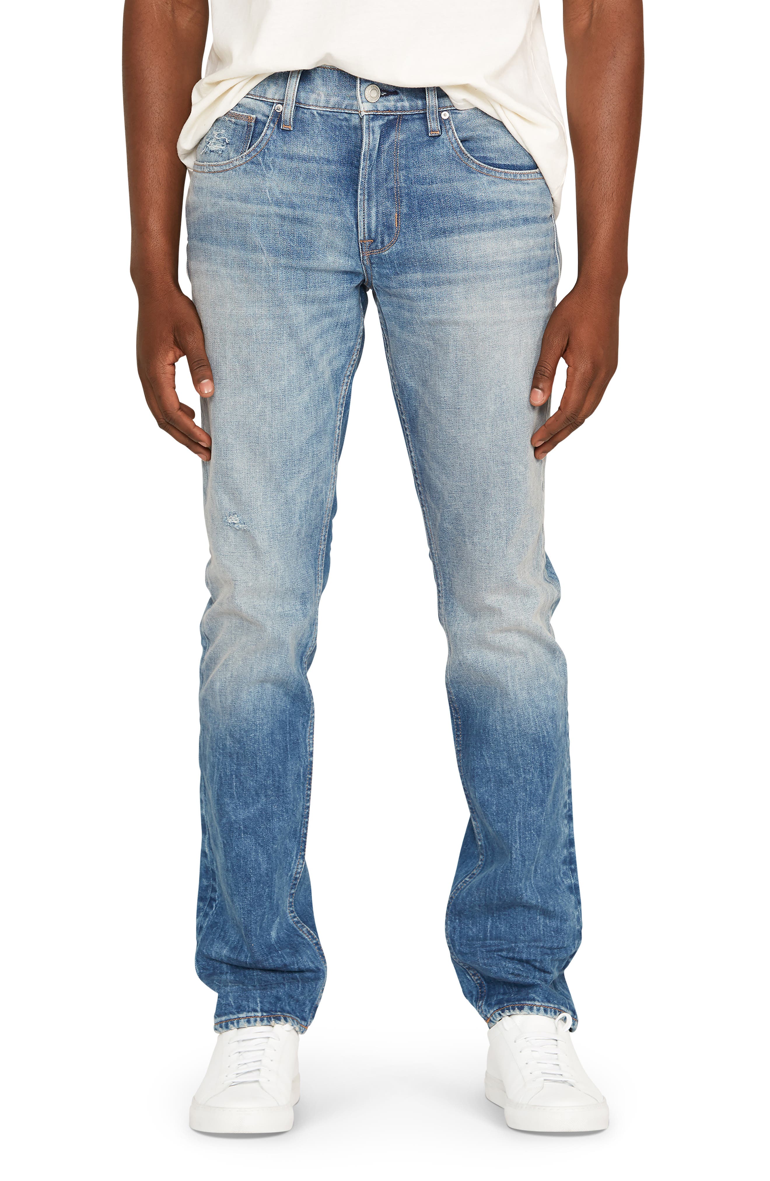 hudson jeans blake slim straight leg jeans