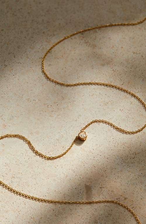 Shop Ana Luisa Diamond Necklace In Gold