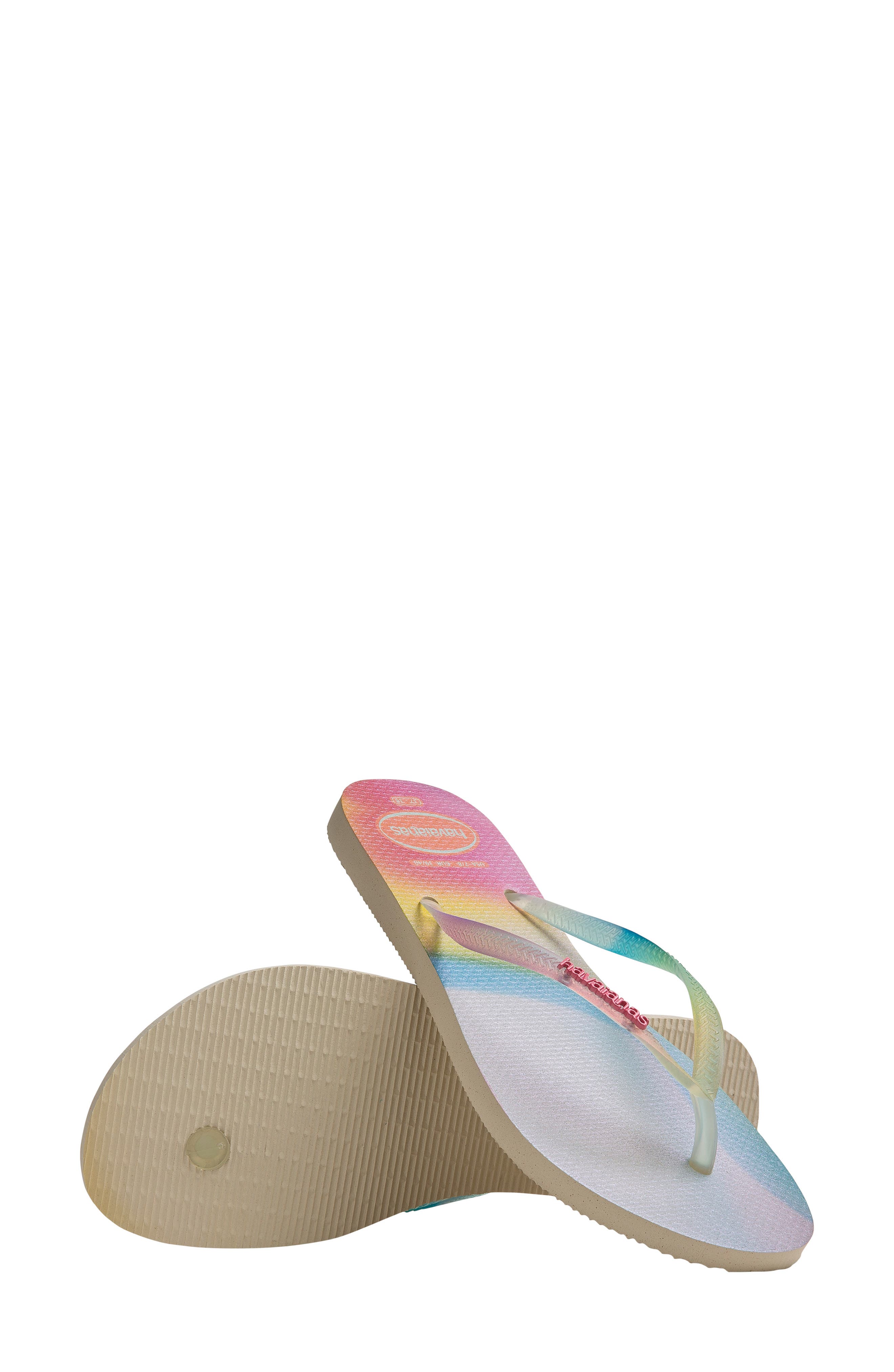 nordstrom rainbow flip flops