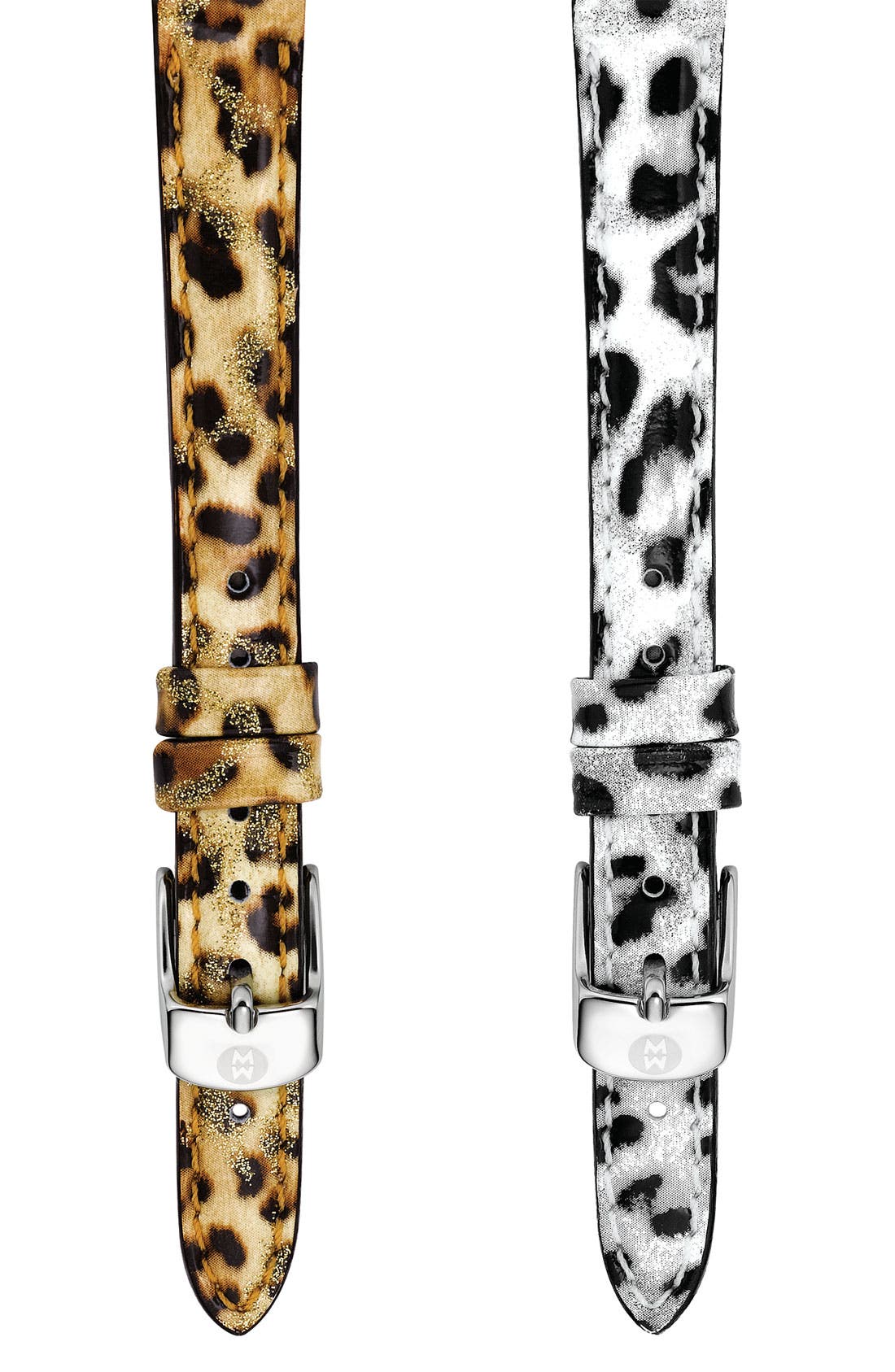 MICHELE 12mm Leather Watch Band Nordstrom