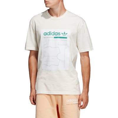 Adidas Originals Kaval Graphic T-Shirt, White