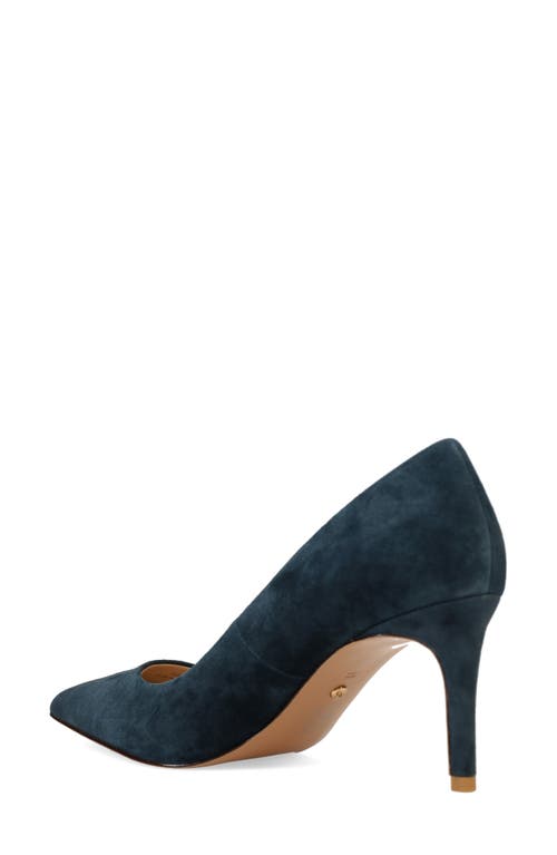 Pelle Moda Lizel 2 Pointed Toe Pump In Midnight