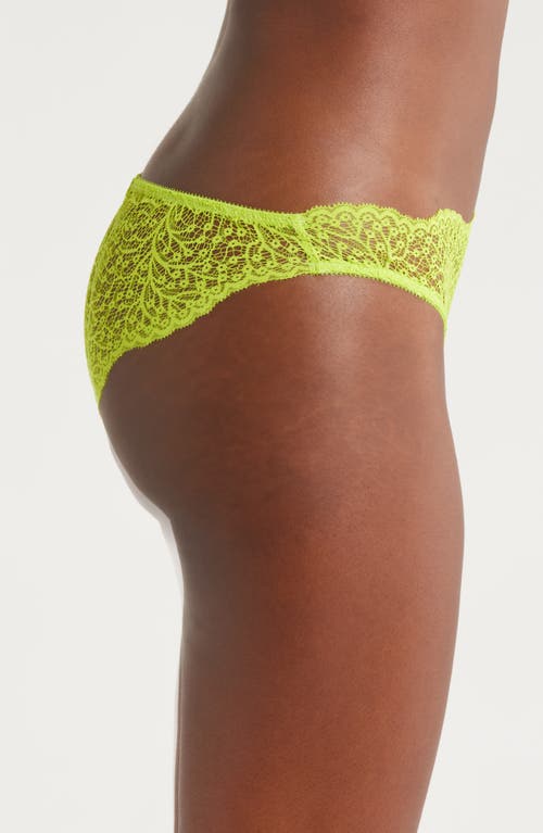 Shop Journelle Allegra Bikini In Chartreuse