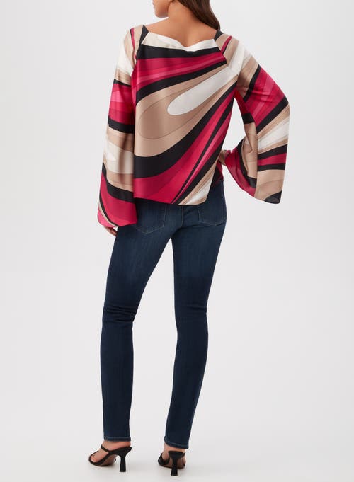 Trina Turk Torie Top In Fairy Fuchsia In Fairy Fuchsia Multi