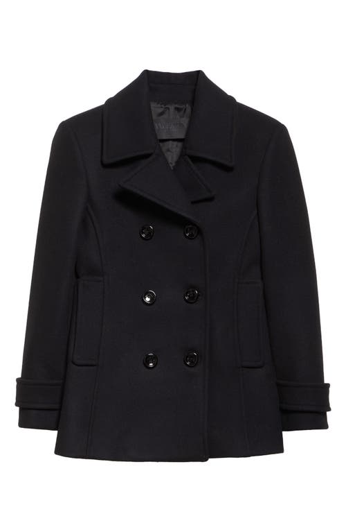 Shop Valentino Garavani Compact Wool Coat In Nero