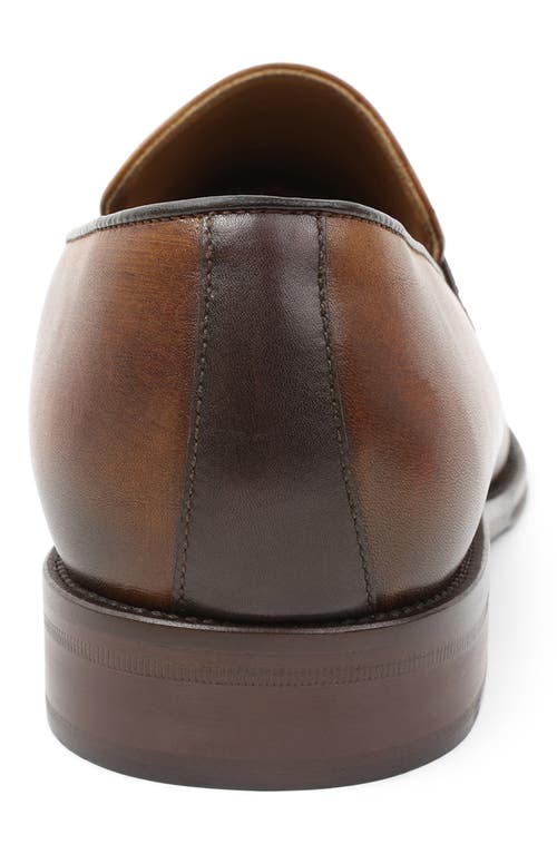 Shop Bruno Magli Arezzo Penny Loafer In Cognac/brown Leather