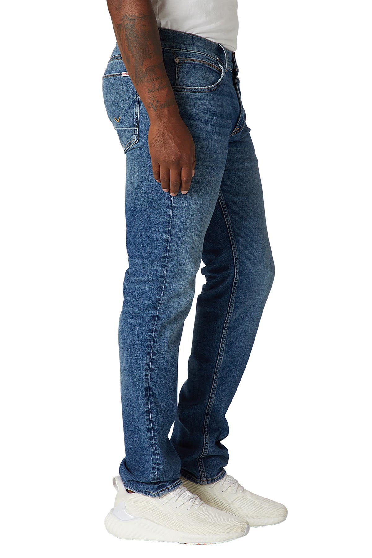 hudson slim straight jeans