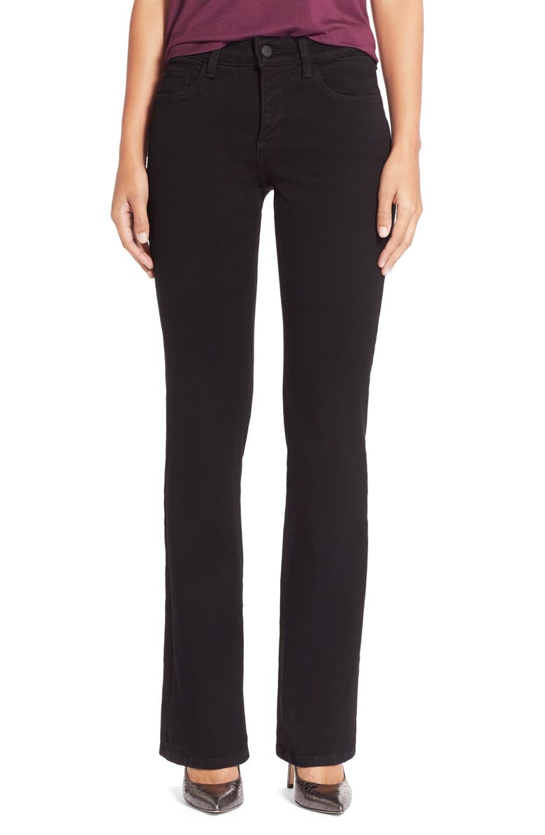 NYDJ 'Barbara' Stretch Bootcut Jeans (Black) | Nordstrom