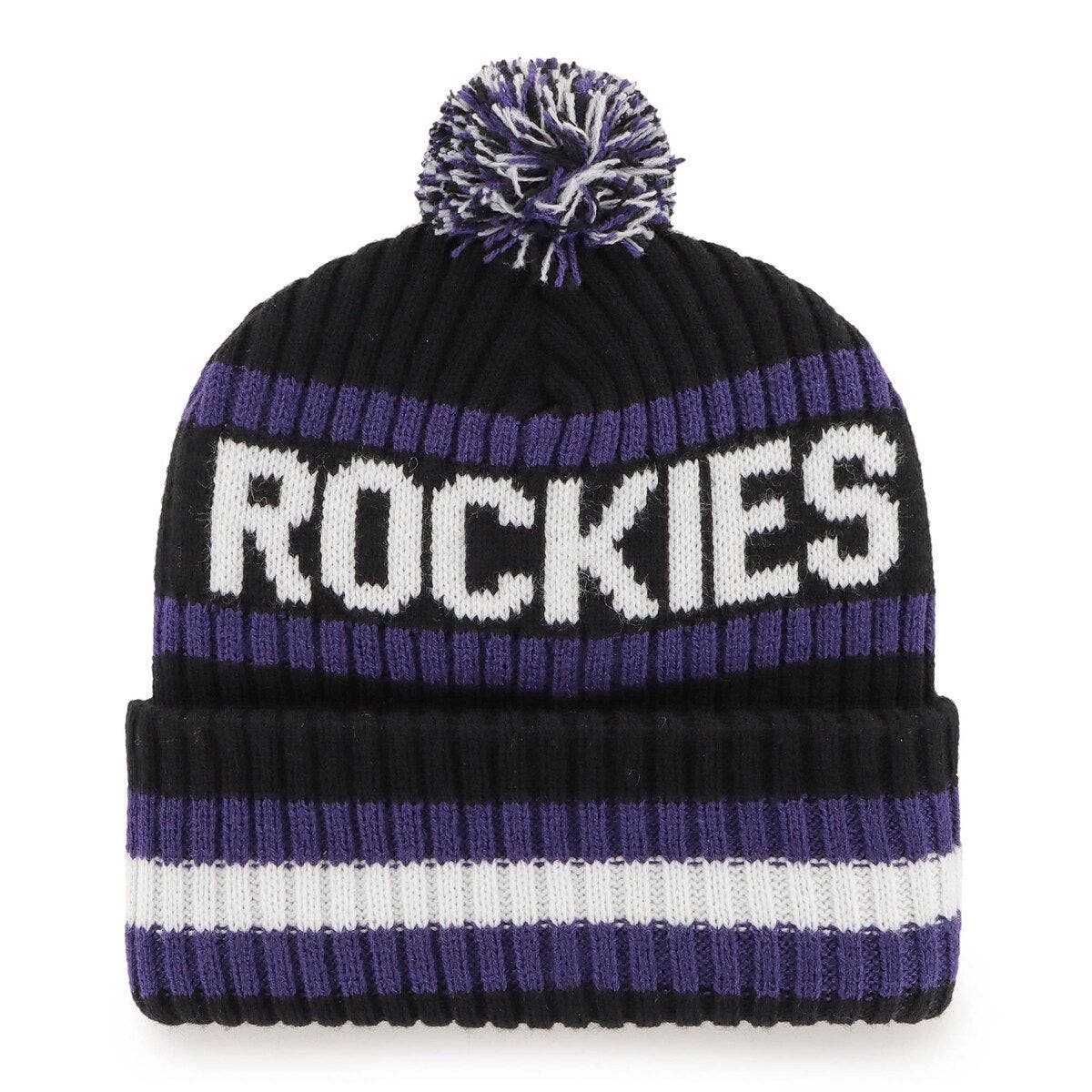 Colorado Rockies Bering Cuffed Knit Hat 