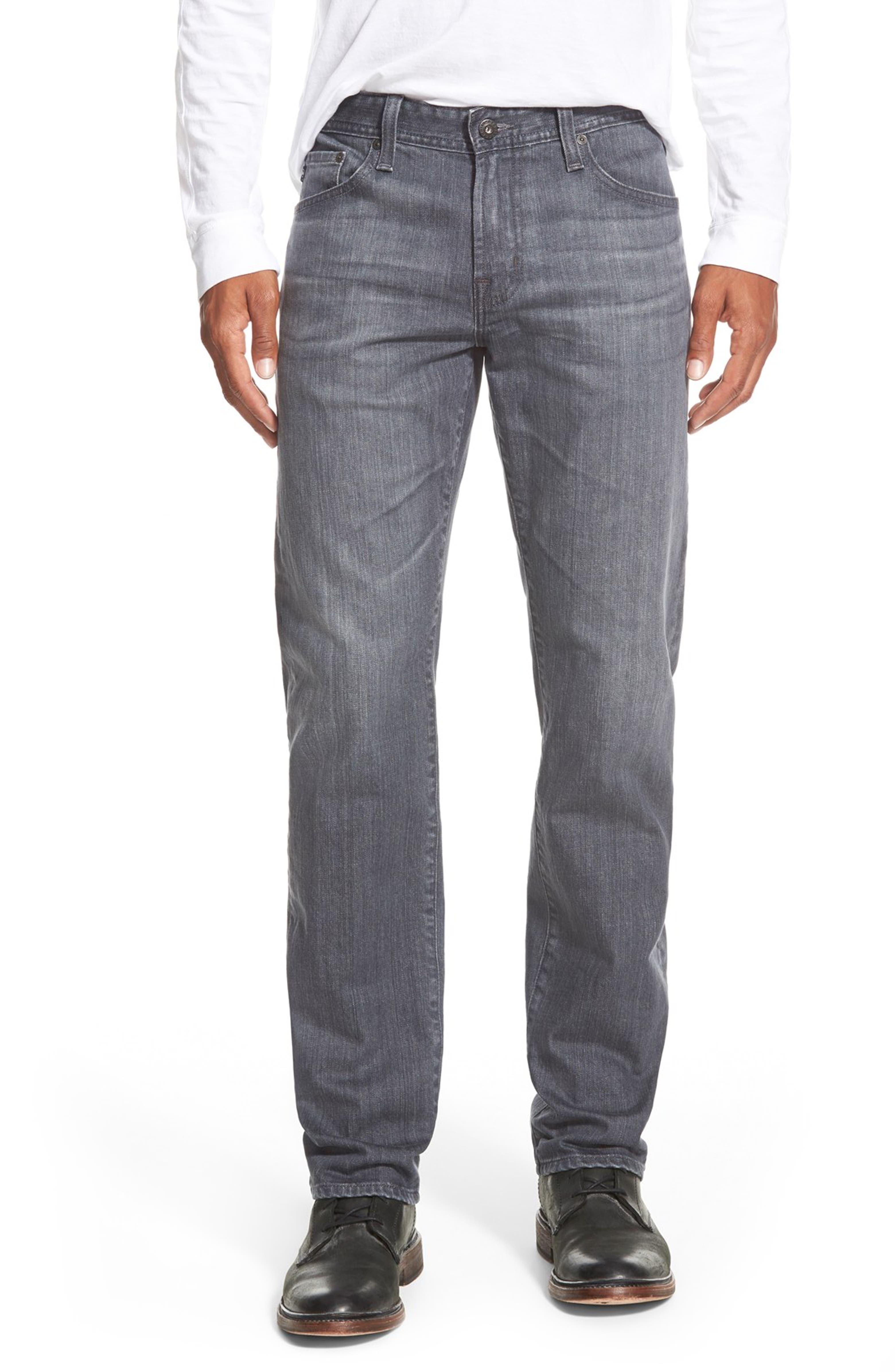 AG 'Graduate' Slim Straight Leg Jeans (Grey Dusk) | Nordstrom