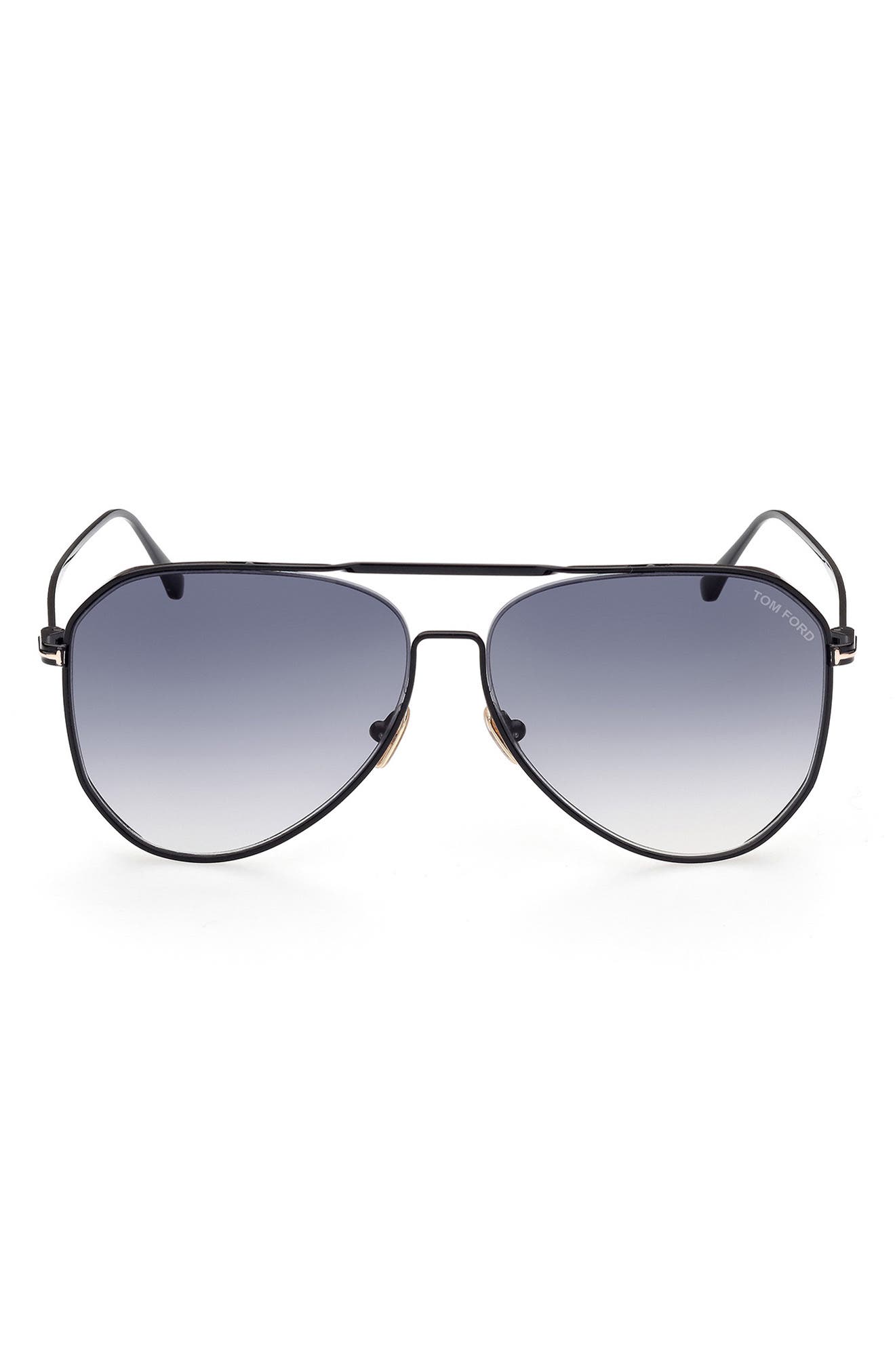 tom ford 60mm aviator sunglasses