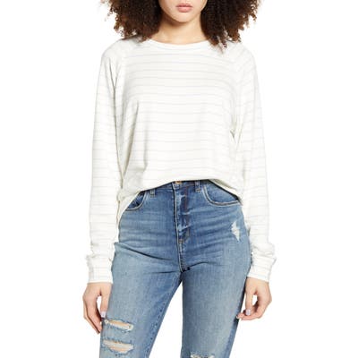 Thread & Supply Reed Stripe Sweatshirt, White