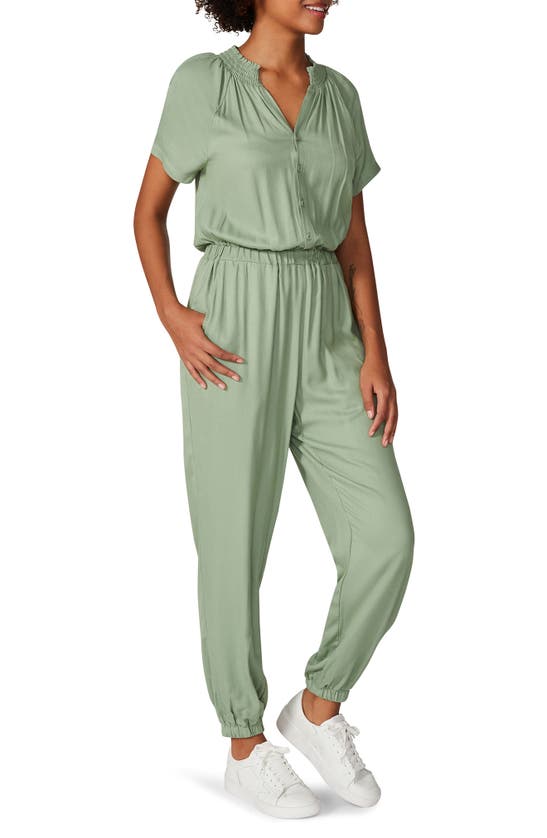 Bb Dakota By Steve Madden Twill Jumpsuit In Light Olive ModeSens