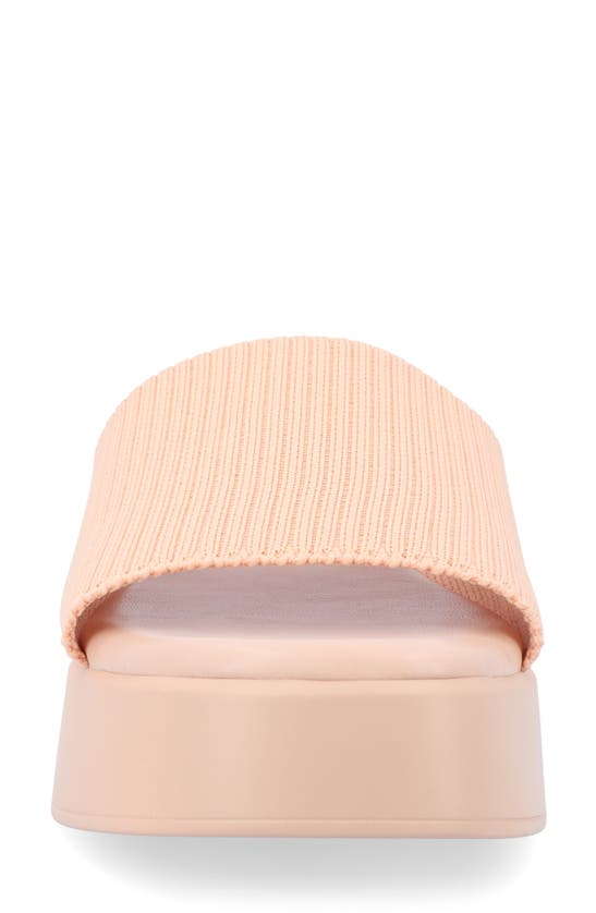 Journee Collection Tru Comfort Emani Sandal In Blush
