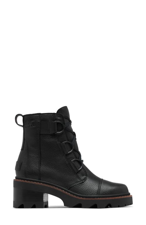 Sorel Joan Now Lace-up Boot In Black/black