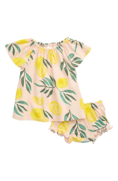 Nordstrom Baby Everyday Lemon Print Dress Baby Nordstrom