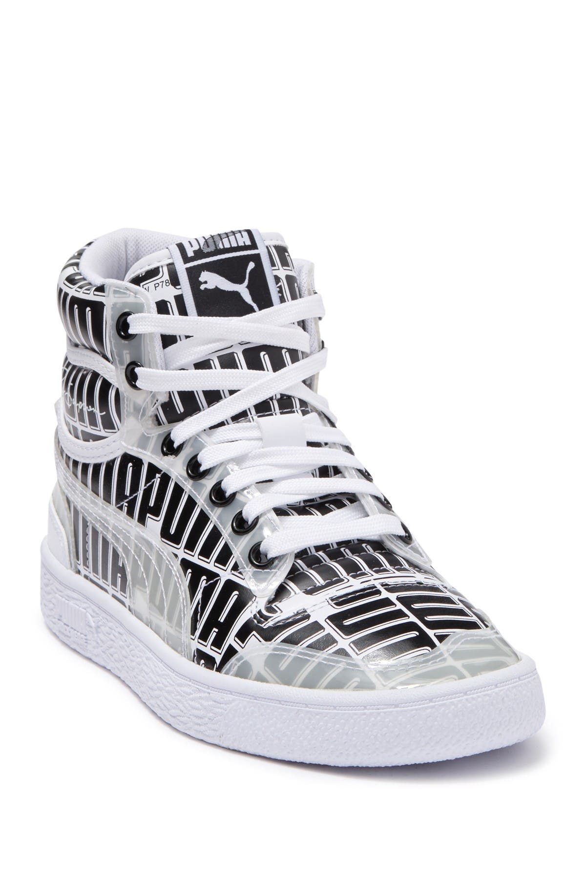 ralph sampson mid logo women's sneakers