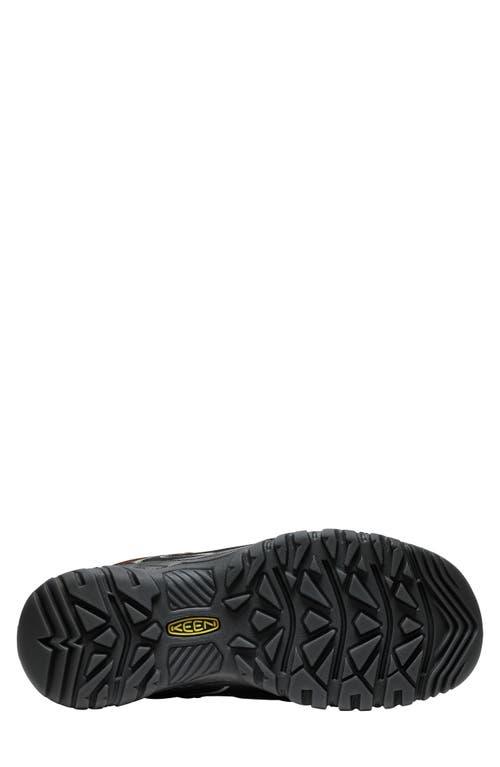 Shop Keen Targhee Iv Waterproof Hiking Shoe In Bison/black