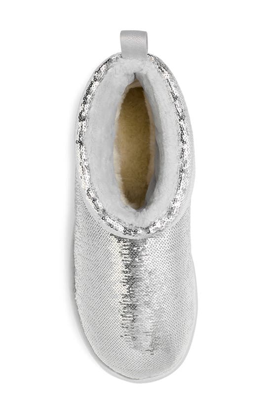 Shop Ugg ® Classic Mini Mirror Ball Bootie In Silver