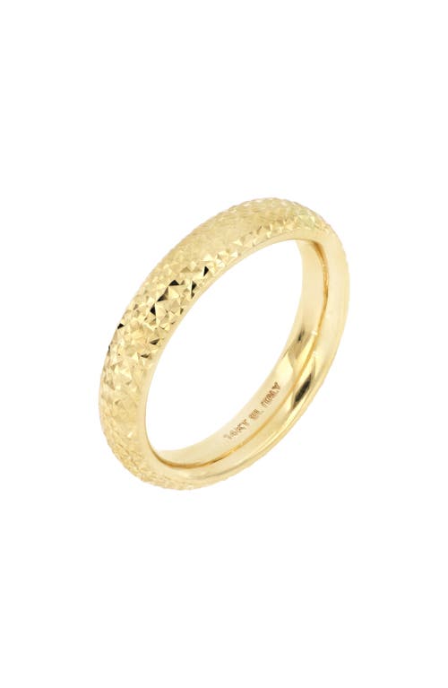 Bony Levy 14k Yellow Gold Textured Band Ring In 14kyg