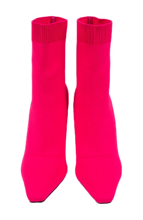 Ninety Union Palace Snip Toe Boot In Fuchsia