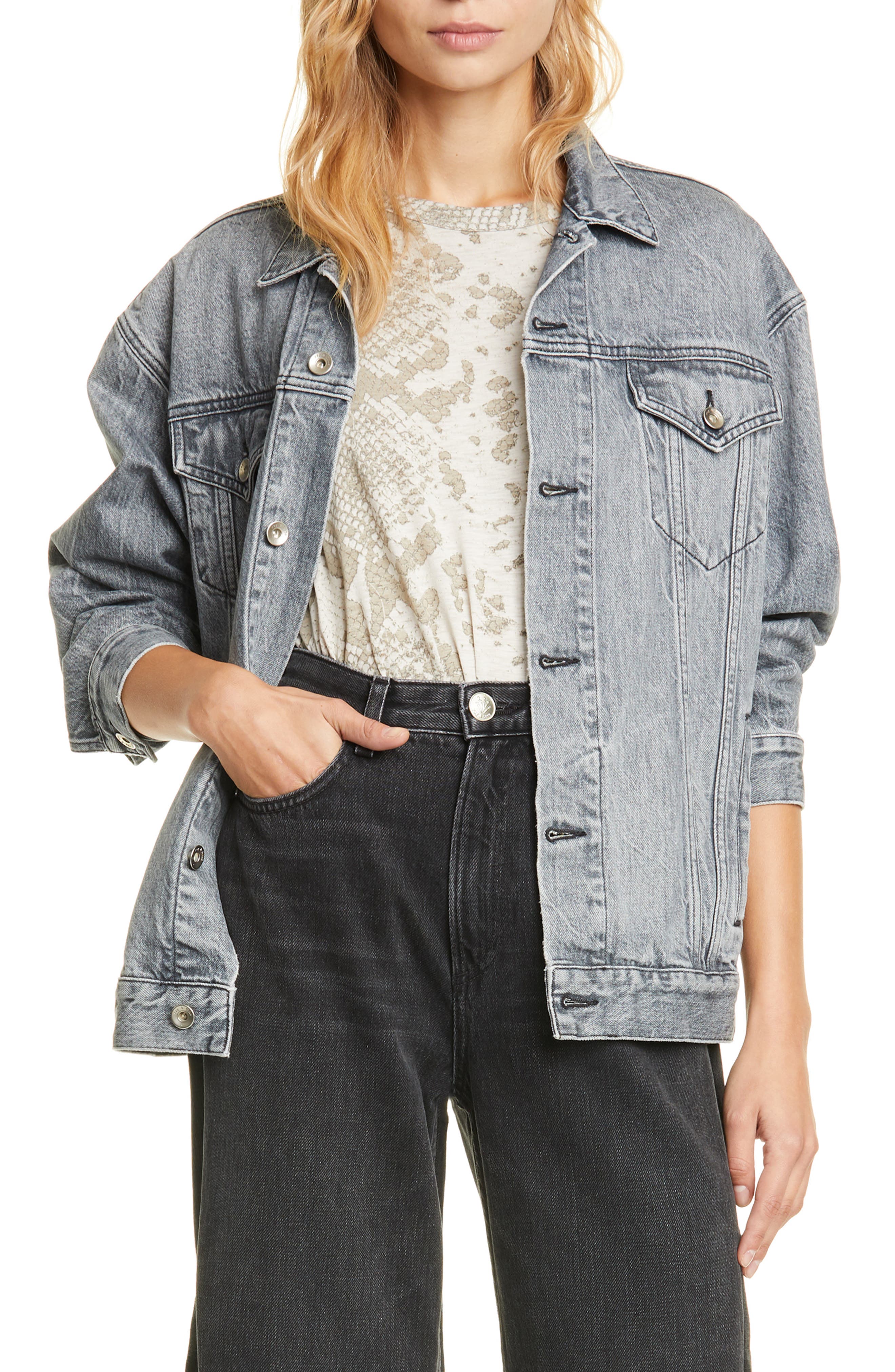 rag and bone oversized denim jacket