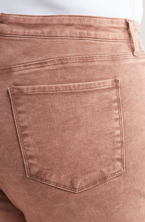 Shop Kut From The Kloth Reese High Waist Ankle Slim Jeans In Coffee