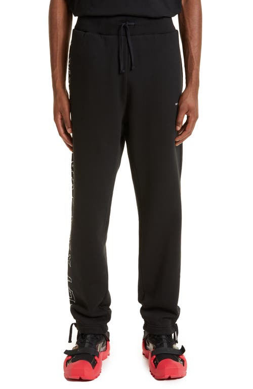 1017 ALYX 9SM Men's Cotton Logo Sweatpants in Black