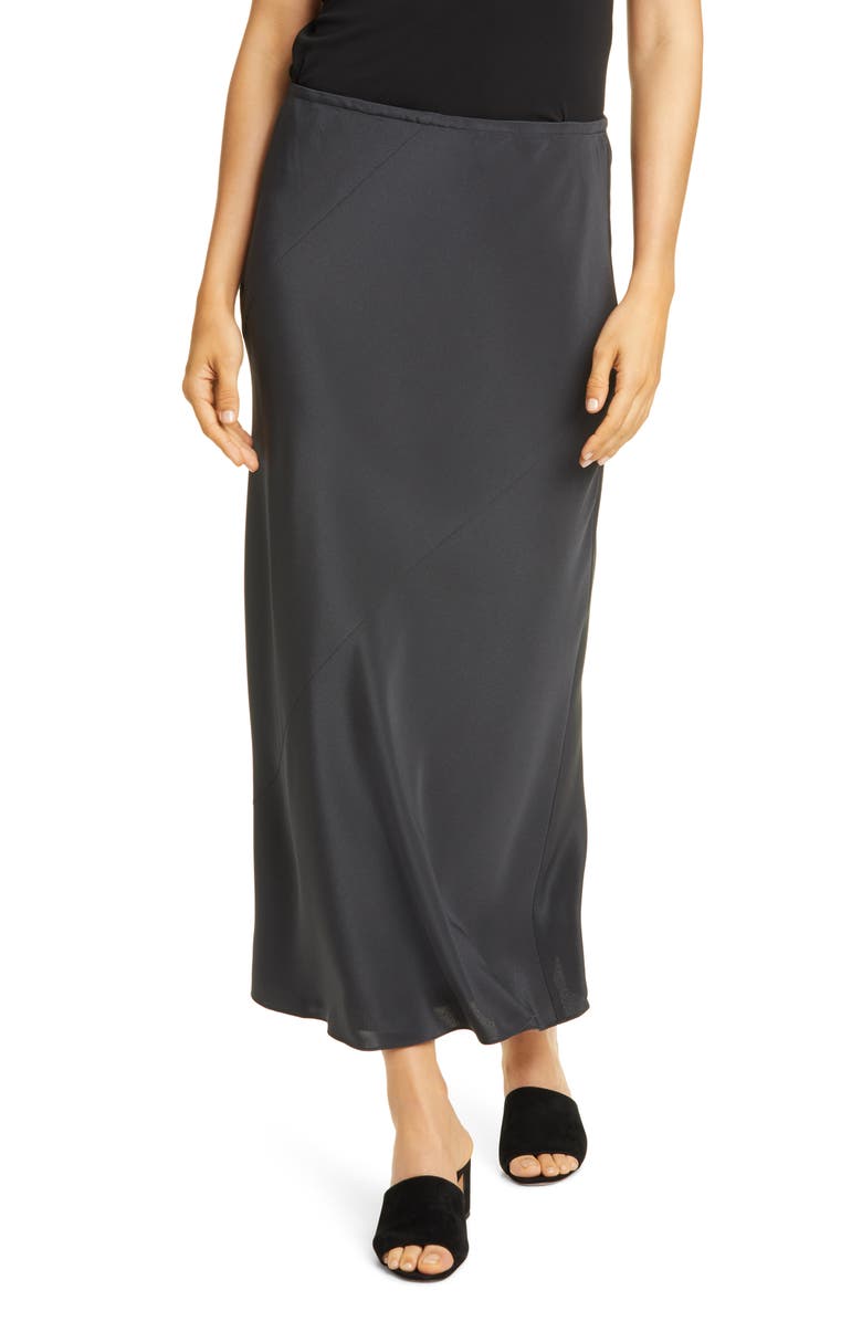 Eileen Fisher Bias Cut Silk Maxi Skirt | Nordstrom